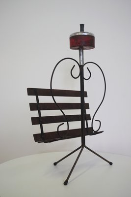 Combined Ashtray & Magazine Rack, 1950s-KNM-900970