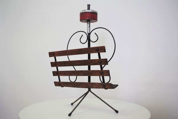 Combined Ashtray & Magazine Rack, 1950s-KNM-900970