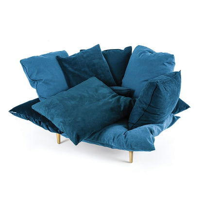 Fabric Armchair Comfy by Seletti #Turquoise