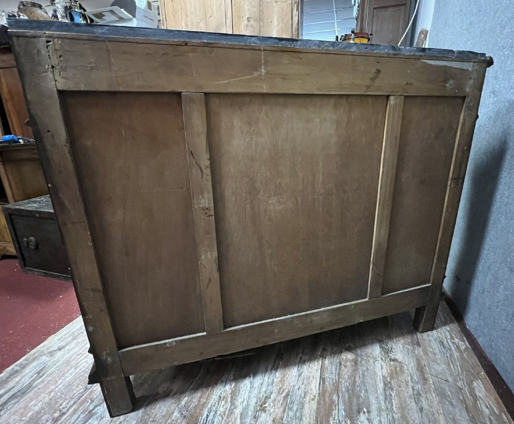 Commode in Mahogany and Marquetry