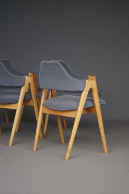 Compass Chairs by Kai Kristiansen for Sva Møbler, 1960s, Set of 4-ZBW-2034020