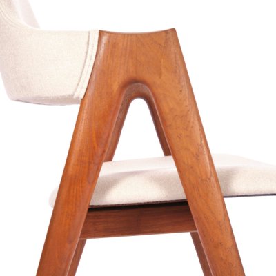 Compass Chairs in Teak by Kai Kristianen for Sva Møbler, Set of 4-EMG-1441643