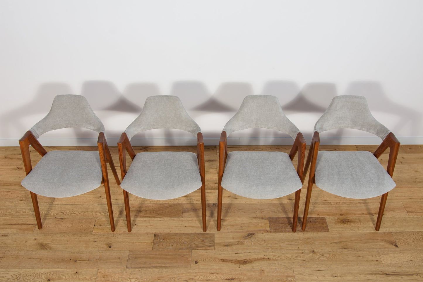 Compass Dining Chairs from Sva Møbler, 1960s, Denmark, Set of 4