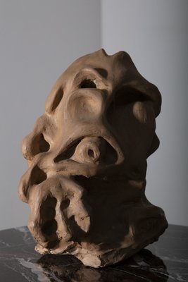 Compiani, Abstract Sculpture, 1980, Wood-RCE-1798716