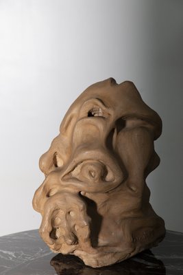 Compiani, Abstract Sculpture, 1980, Wood-RCE-1798716