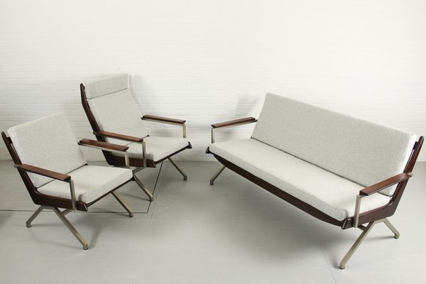 Complete Lounge Set by Rob Parry for De Ster Gelderland, 1960s, Set of 3-ZA-1811804