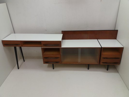 Composition Chest of Drawers and Writing Desk by Mojmít Požár, 1960s-TZ-848601