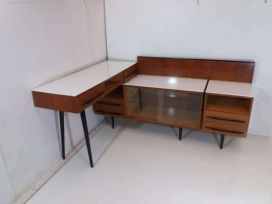 Composition Chest of Drawers and Writing Desk by Mojmít Požár, 1960s-TZ-848601