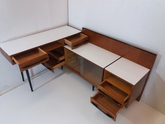 Composition Chest of Drawers and Writing Desk by Mojmít Požár, 1960s-TZ-848601