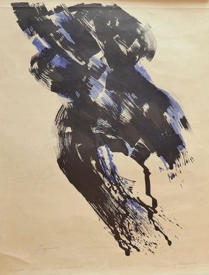 Composition - Original Lithograph by Danilo Bergamo - 1963-ZCI-911961