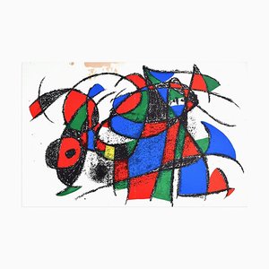 Composition - Original Lithograph by Joan Mirò - 1974 1974-ZCI-760473