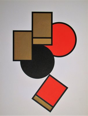 Composition Screen Print by Erich Buchholz, 1920-KHH-672904