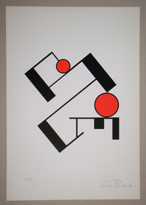 Composition Screen Print by Erich Buchholz, 1920-KHH-672907