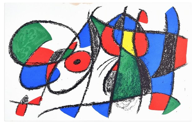 Composition VIII - Original Lithograph by Joan Mirò - 1974 1974-ZCI-760472