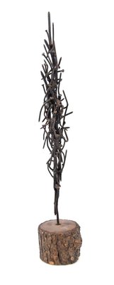 Composition with Nails - Original Iron Sculpture by Nino Franchina - Late 1900 Late 20th Century-ZCI-756126