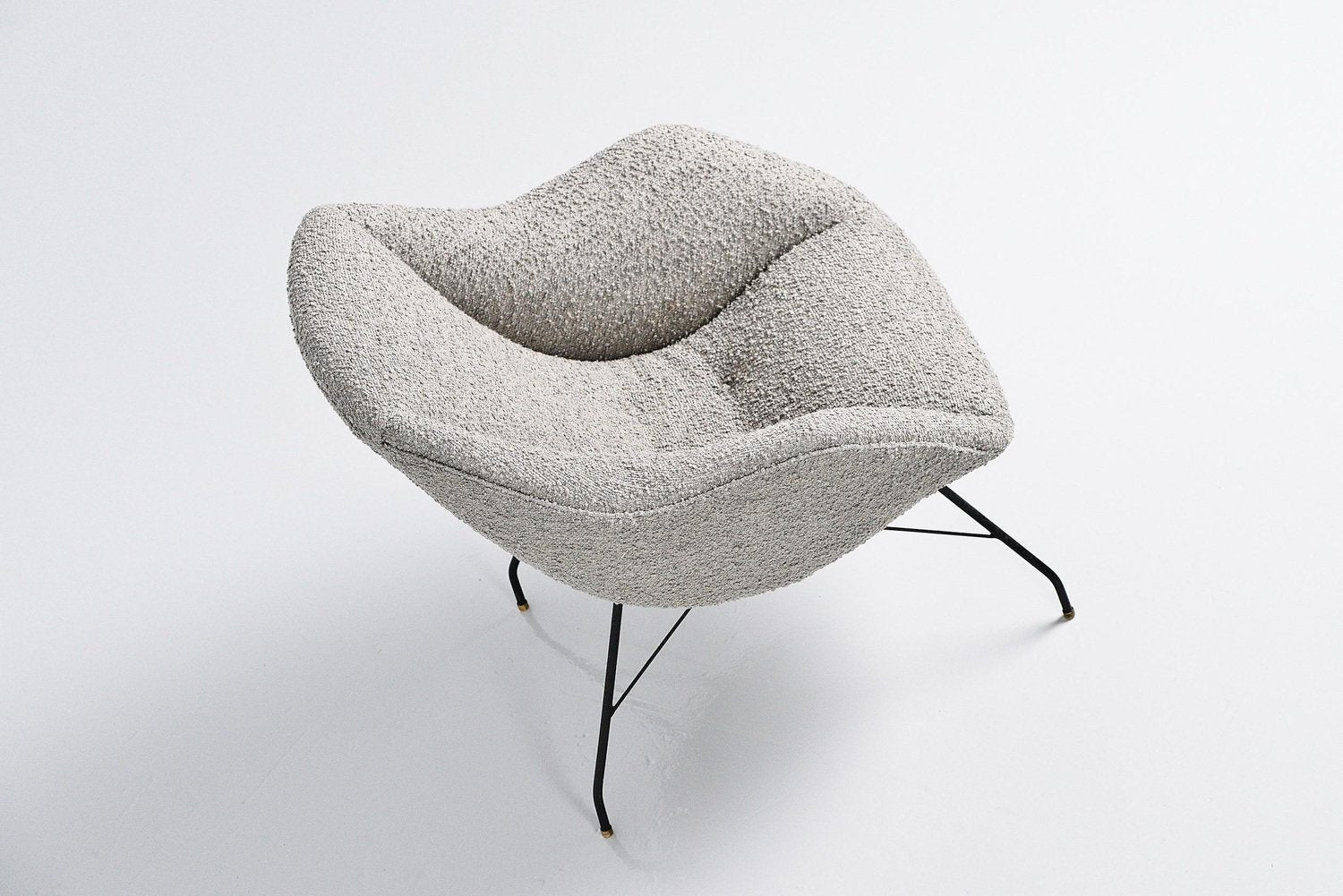 Concha Lounge Chair by Carlo Hauner Martin Eisler, Brazil, 1950s