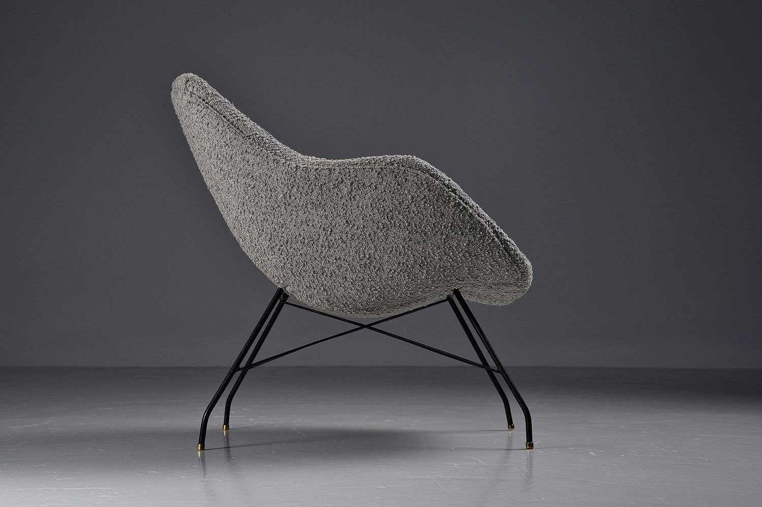 Concha Lounge Chair by Carlo Hauner Martin Eisler, Brazil, 1950s