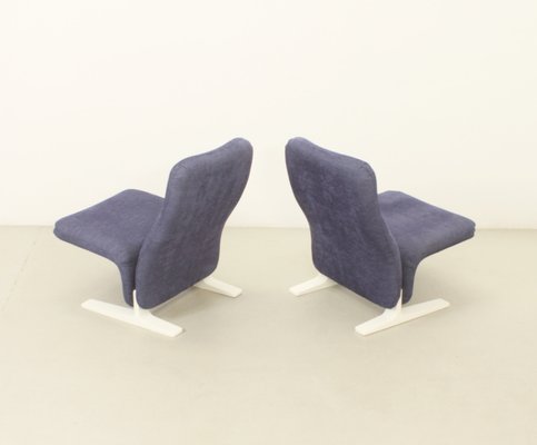 Concorde Lounge Chairs by Pierre Paulin for Artifort, 1966, Set of 2-UB-2022889