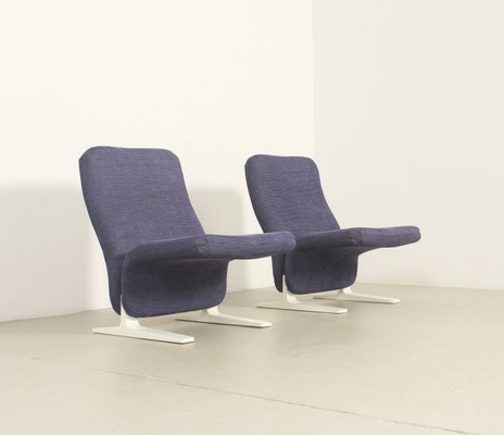 Concorde Lounge Chairs by Pierre Paulin for Artifort, 1966, Set of 2-UB-2022889