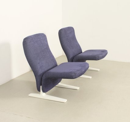 Concorde Lounge Chairs by Pierre Paulin for Artifort, 1966, Set of 2-UB-2022889