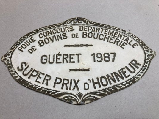 Concours Agricole Guéret Super Prix D'Honneur Sign, 1987-SDV-736053