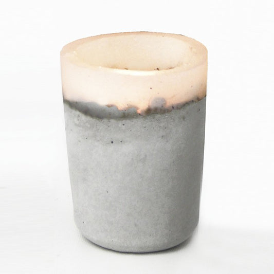 Concrete Candleholder by Renate Vos