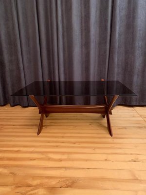 Condor Rosewood Coffee Table by Fredrik Schriever-Abeln for Örebro Glass, 1960s-VQM-801895