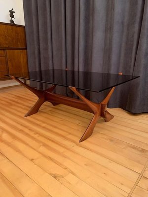 Condor Rosewood Coffee Table by Fredrik Schriever-Abeln for Örebro Glass, 1960s-VQM-801895