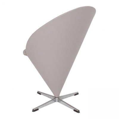 Cone Chair in Grey Fabric by Verner Panton for Fritz Hansen-MTD-1400615