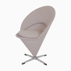 Cone Chair in Grey Fabric by Verner Panton for Fritz Hansen-MTD-1400615