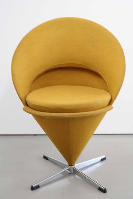 Cone Chair in Original Fabric by Verner Panton, Denmark, 1960s-VLZ-1064072