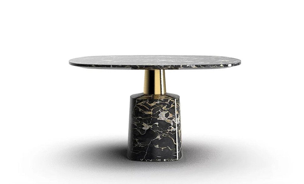 Cone Marble Dining Table by Marmi Serafini