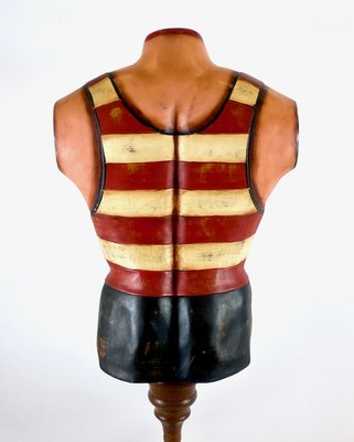 Coney Island Mens Swim Club Torso Mannequin on Stand, 1960s-ZCY-2021101