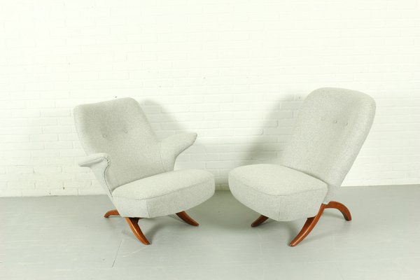 Congo & Pinguin Lounge Chairs by Theo Ruth for Artifort, the Netherlands, 1957, Set of 2-ZA-1816445