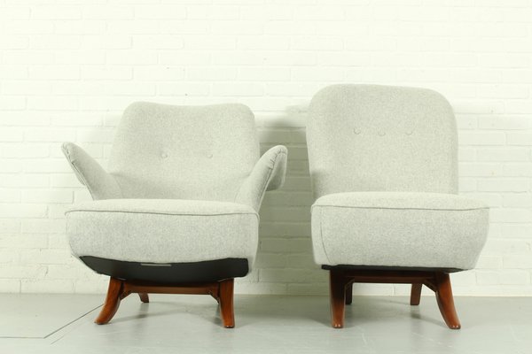 Congo & Pinguin Lounge Chairs by Theo Ruth for Artifort, the Netherlands, 1957, Set of 2-ZA-1816445