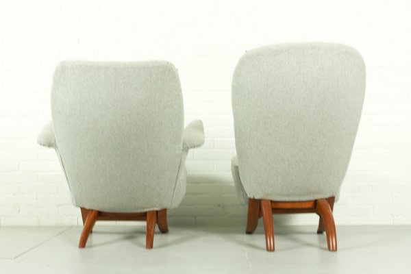 Congo & Pinguin Lounge Chairs by Theo Ruth for Artifort, the Netherlands, 1957, Set of 2-ZA-1816445