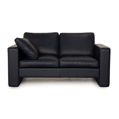 Conseta 2-Seater Sofa in Blue Leather from Cor-RQW-1818791