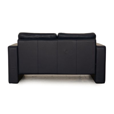 Conseta 2-Seater Sofa in Blue Leather from Cor-RQW-1818791