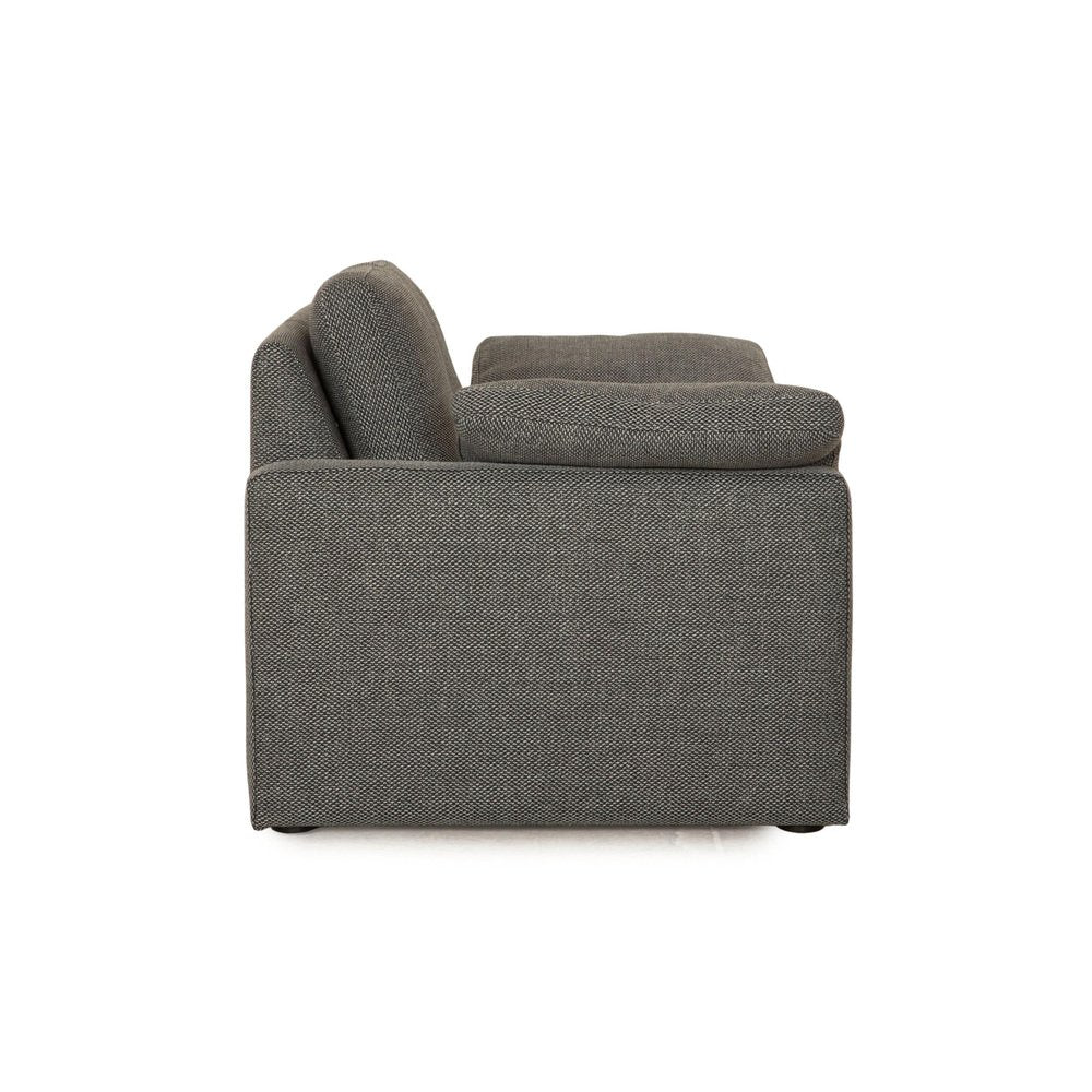 Conseta 2-Seater Sofa in Gray Fabric from COR