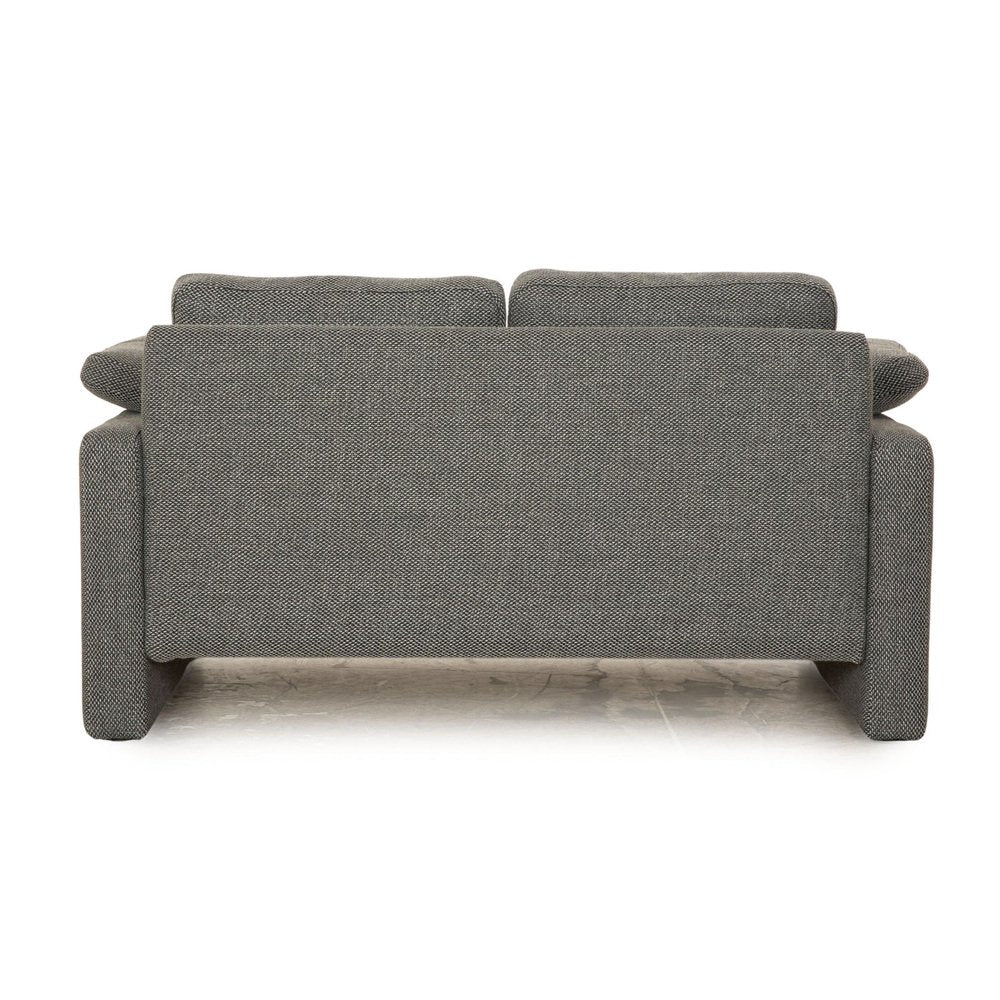 Conseta 2-Seater Sofa in Gray Fabric from COR