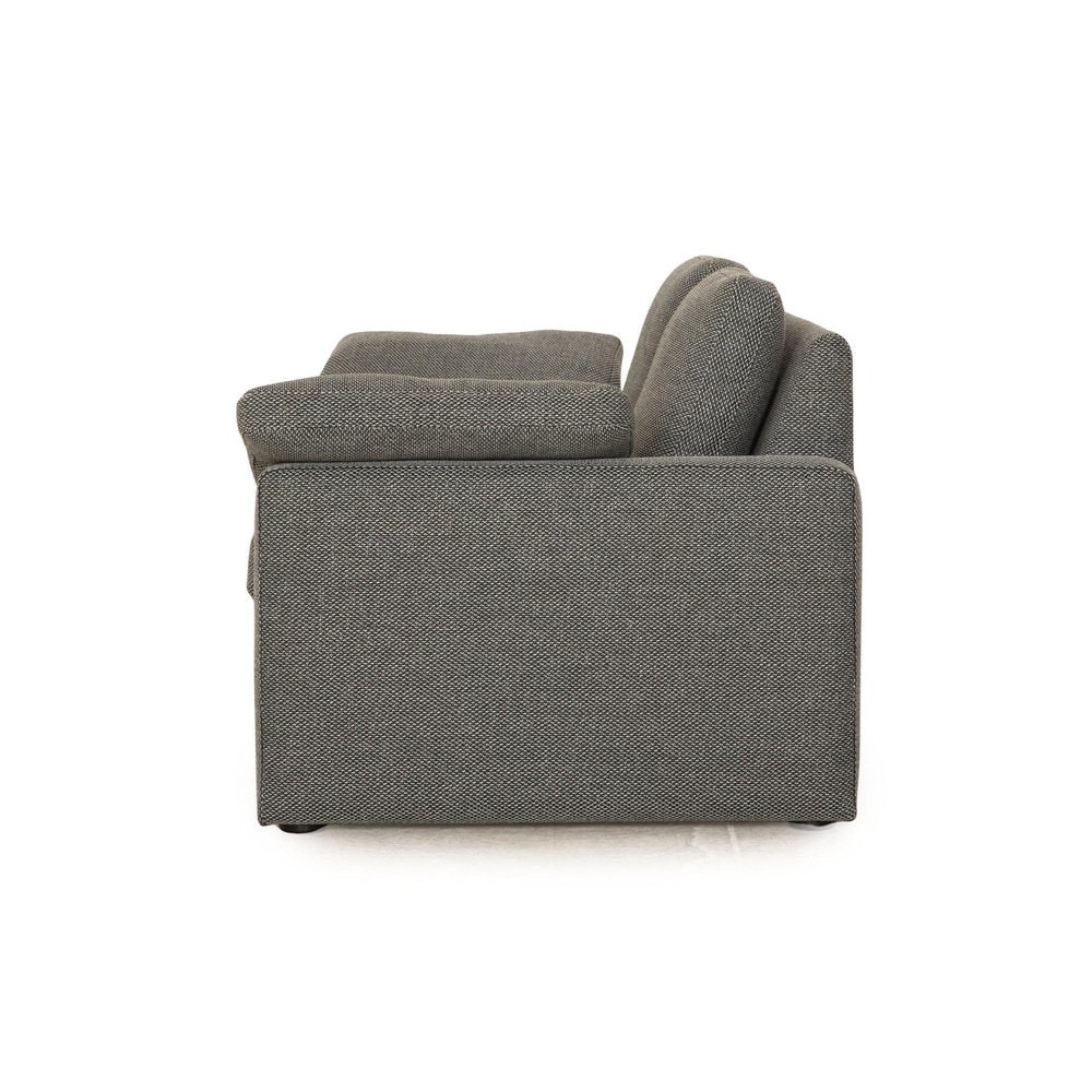 Conseta 2-Seater Sofa in Gray Fabric from COR