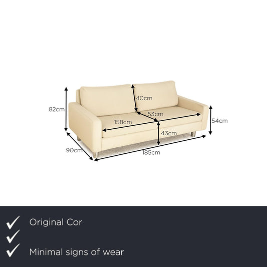 Conseta Fabric Three-Seater Sofa from Cor