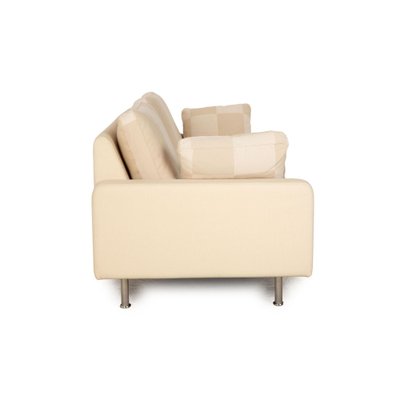 Conseta Fabric Two-Seater Cream Beige Sofa from Cor-RQW-2036328