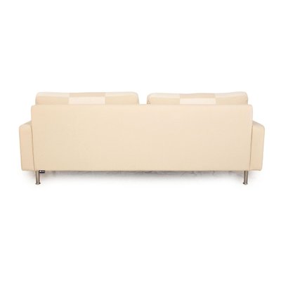 Conseta Fabric Two-Seater Cream Beige Sofa from Cor-RQW-2036328