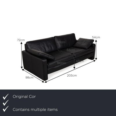 Conseta Leather Sofa Set from Cor, Set of 2-RQW-2026530