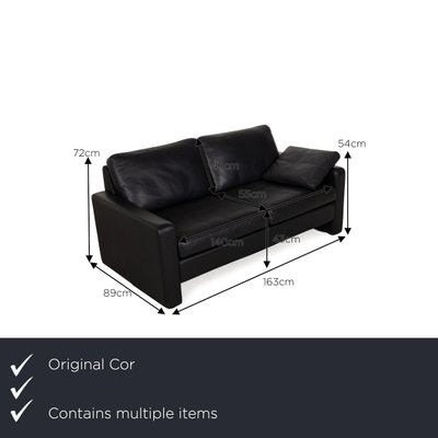 Conseta Leather Sofa Set from Cor, Set of 2-RQW-2026530