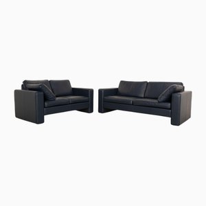 Conseta Leather Two-Seater Sofas from Cor, Set of 2-RQW-1818800