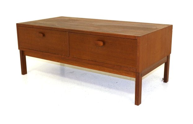 Console in Teak, Sweden, 1960s-GEK-933136