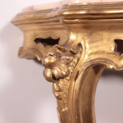 Console Table and Mirror in Baroque Style, Set of 2-VMM-2026034