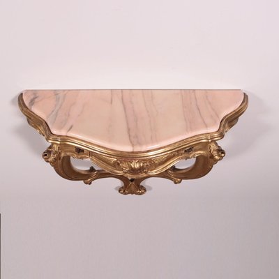 Console Table and Mirror in Baroque Style, Set of 2-VMM-2026034